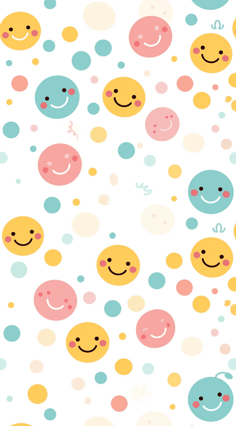 Smiley Tune original repeating artwork