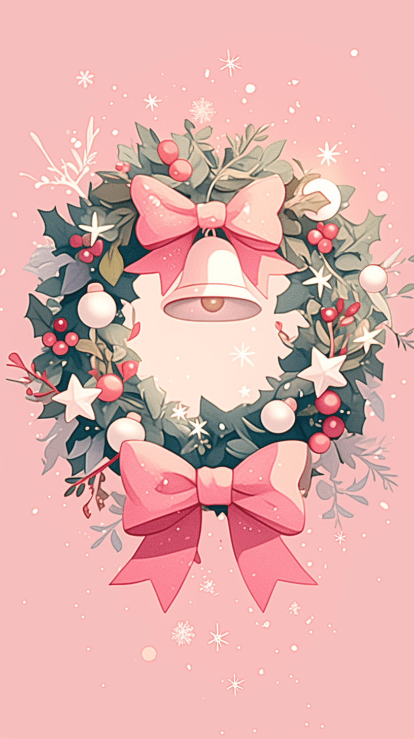 Christmas Wreath 159 original repeating artwork