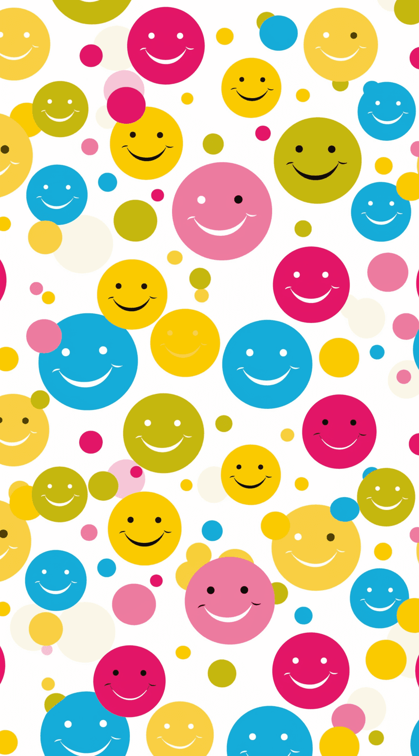 Smiley Jam original repeating artwork