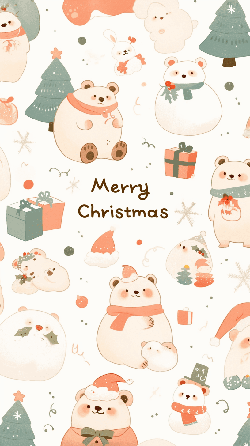 Christmas Design Grow original repeating artwork