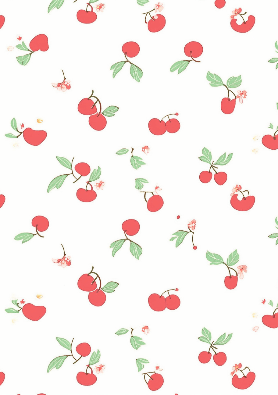 Cherry 004 original repeating artwork