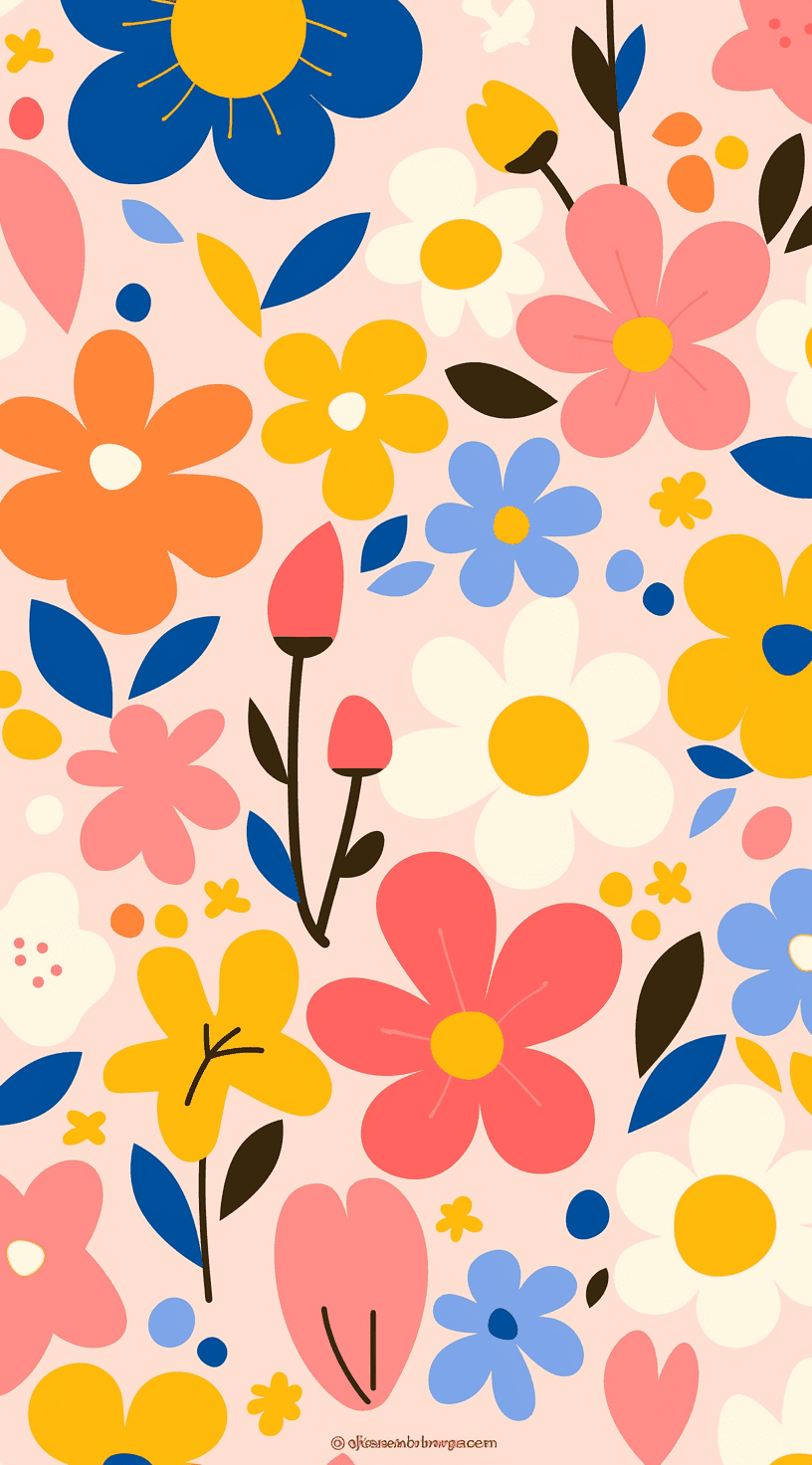 Blossom 774 original repeating artwork