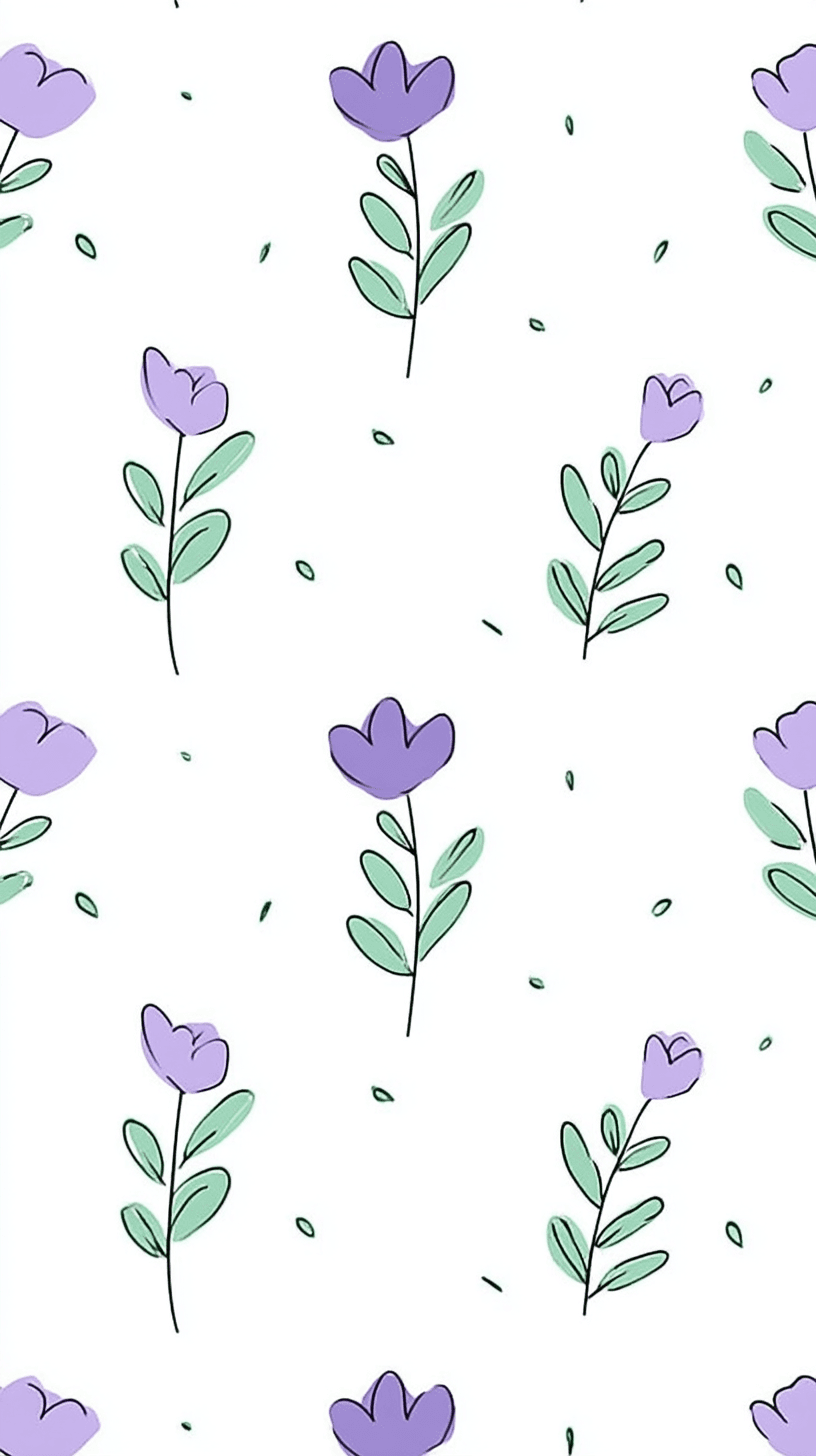 Blossom 647 original repeating artwork