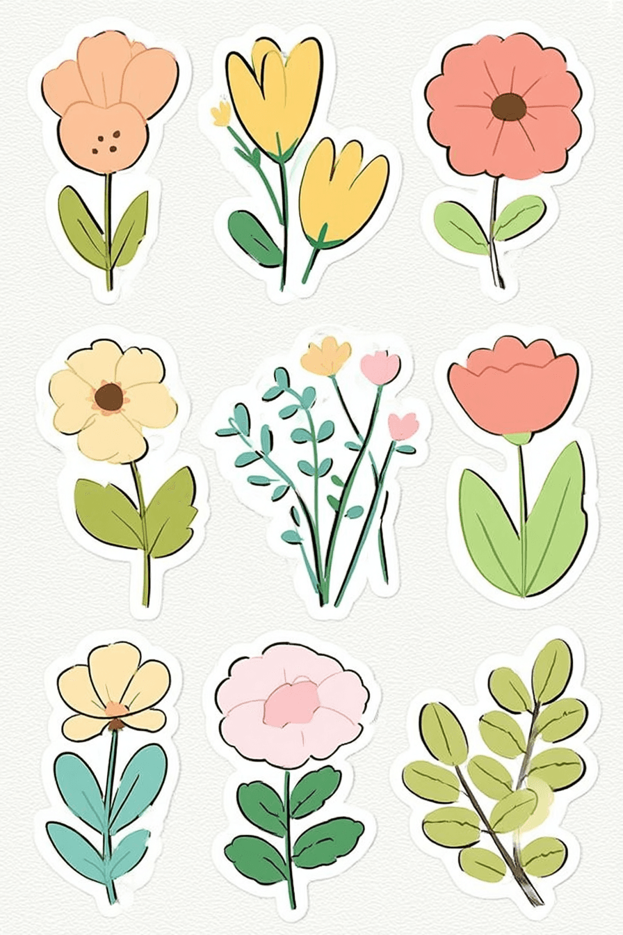 Blossom 632 original repeating artwork