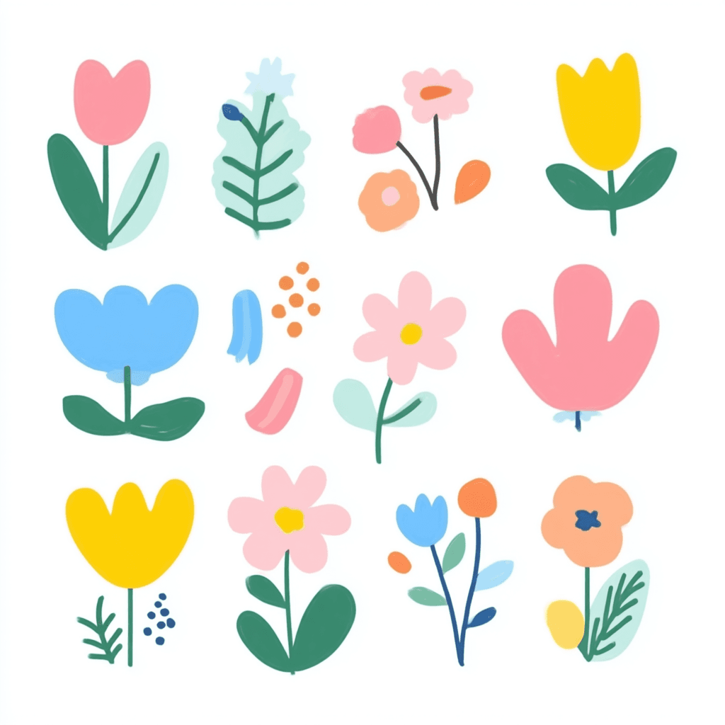 Blossom 623 original repeating artwork