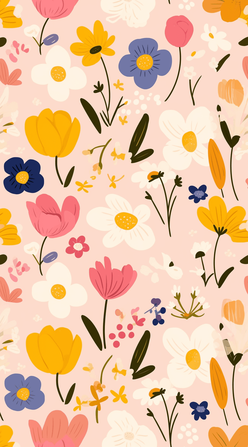 Blossom 595 original repeating artwork