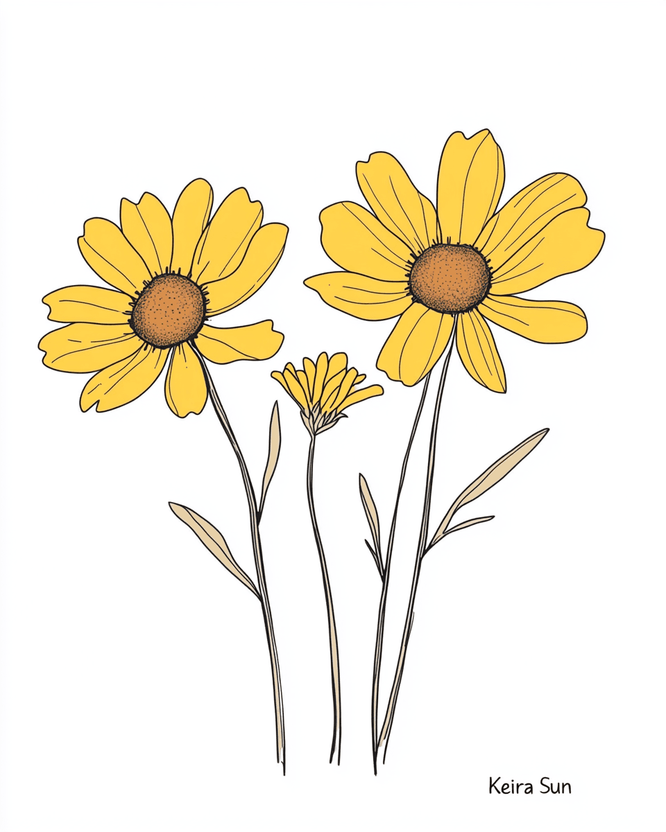 Blossom 584 original repeating artwork