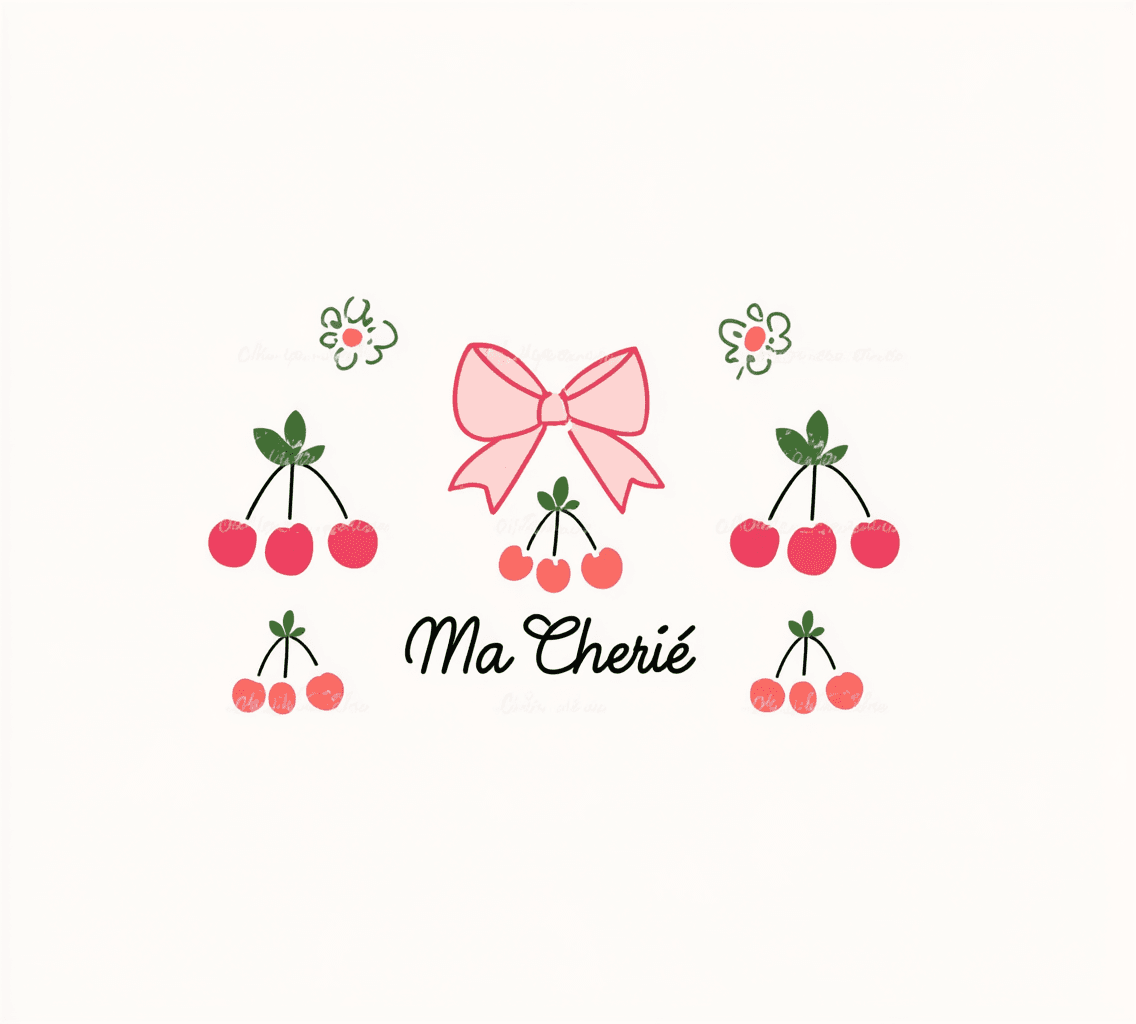 Cherry Originals original repeating artwork