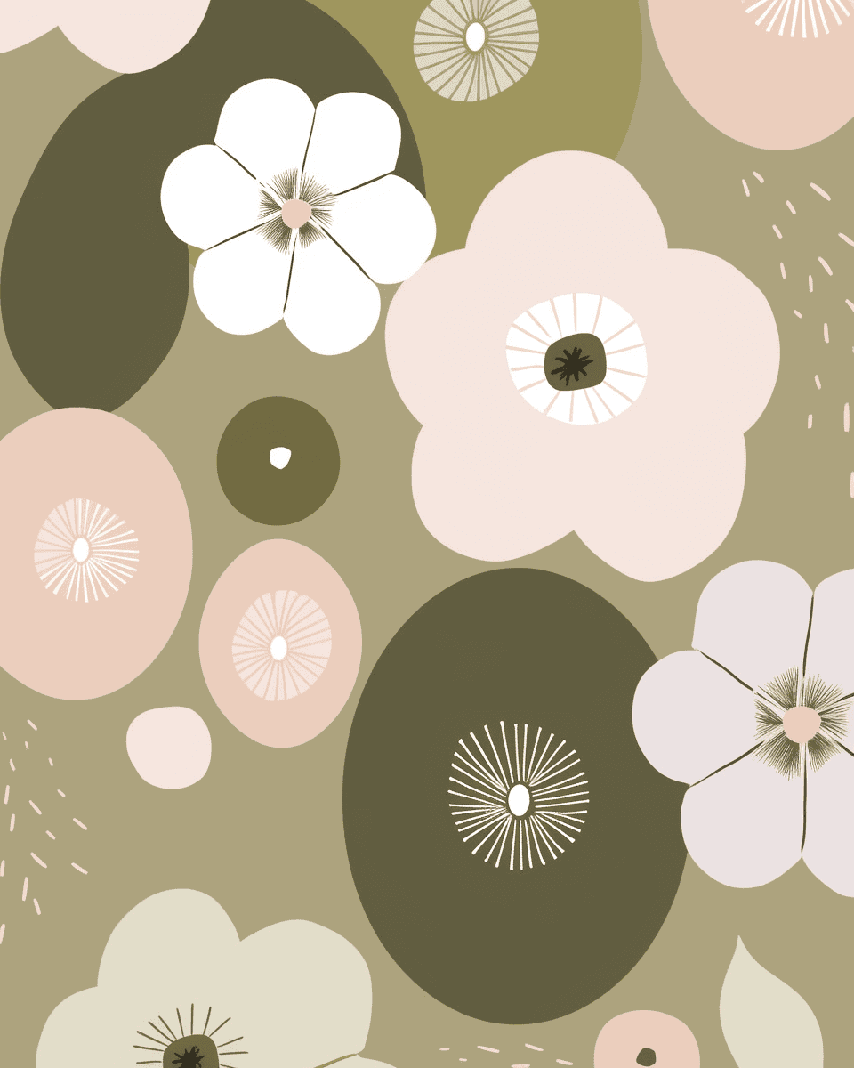 Blossom 562 original repeating artwork
