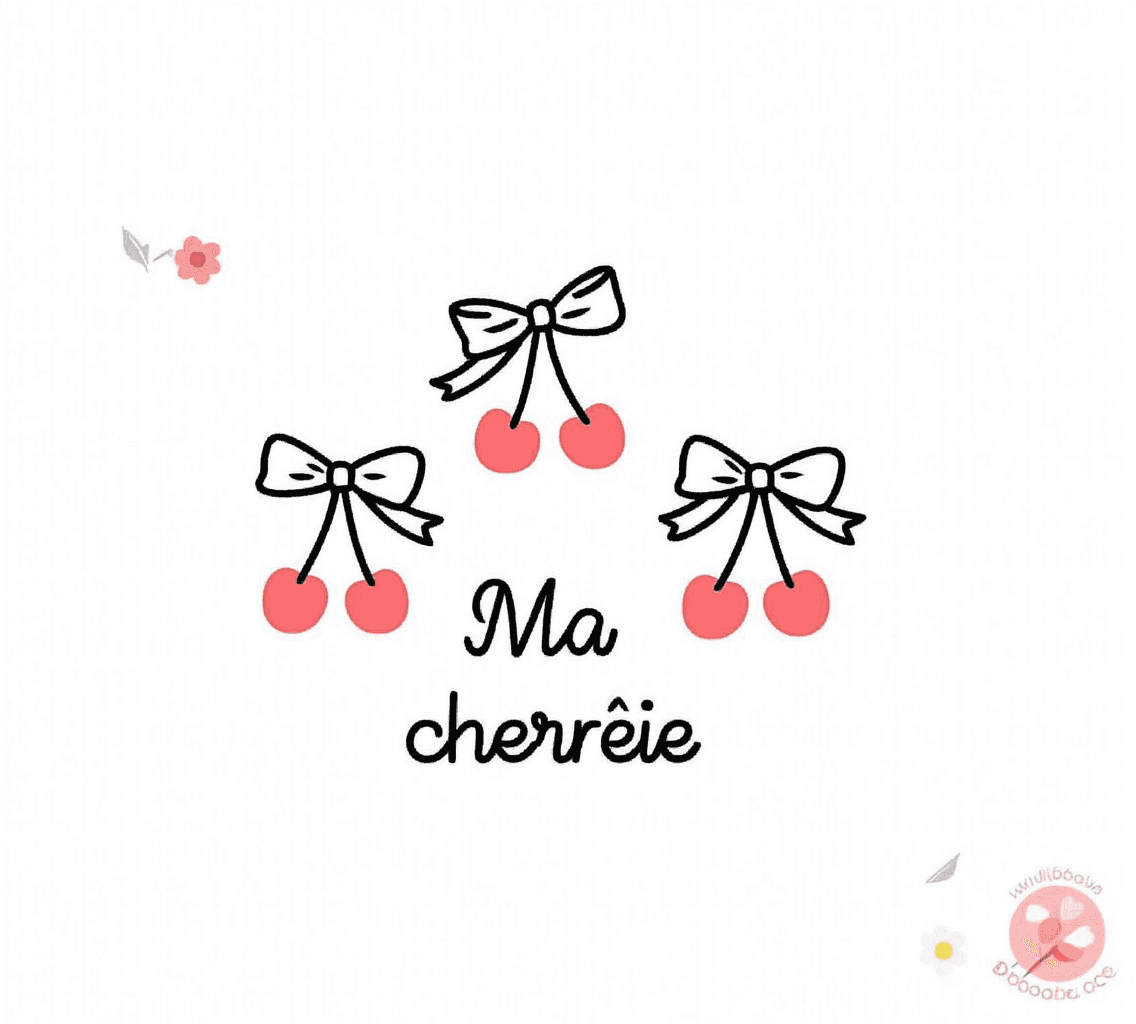 Cherry Edition original repeating artwork