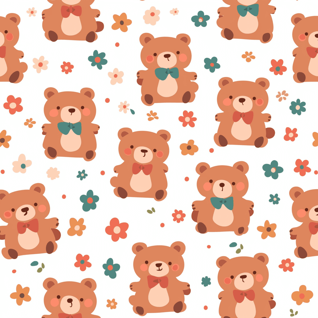 Bear 215 original repeating artwork