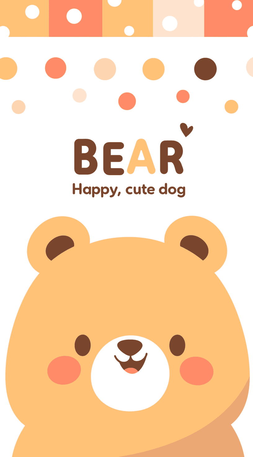 Bear 039 original repeating artwork
