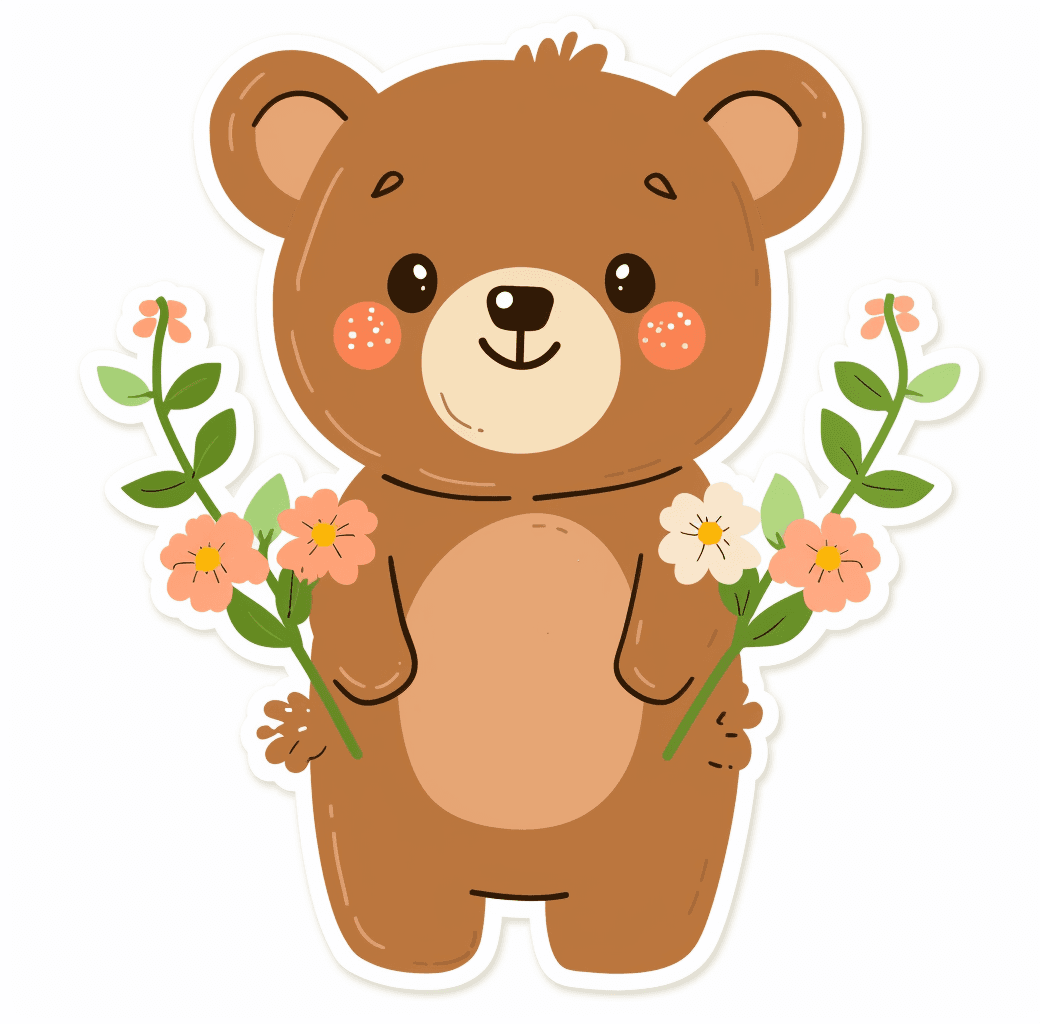 Bear 113 original repeating artwork