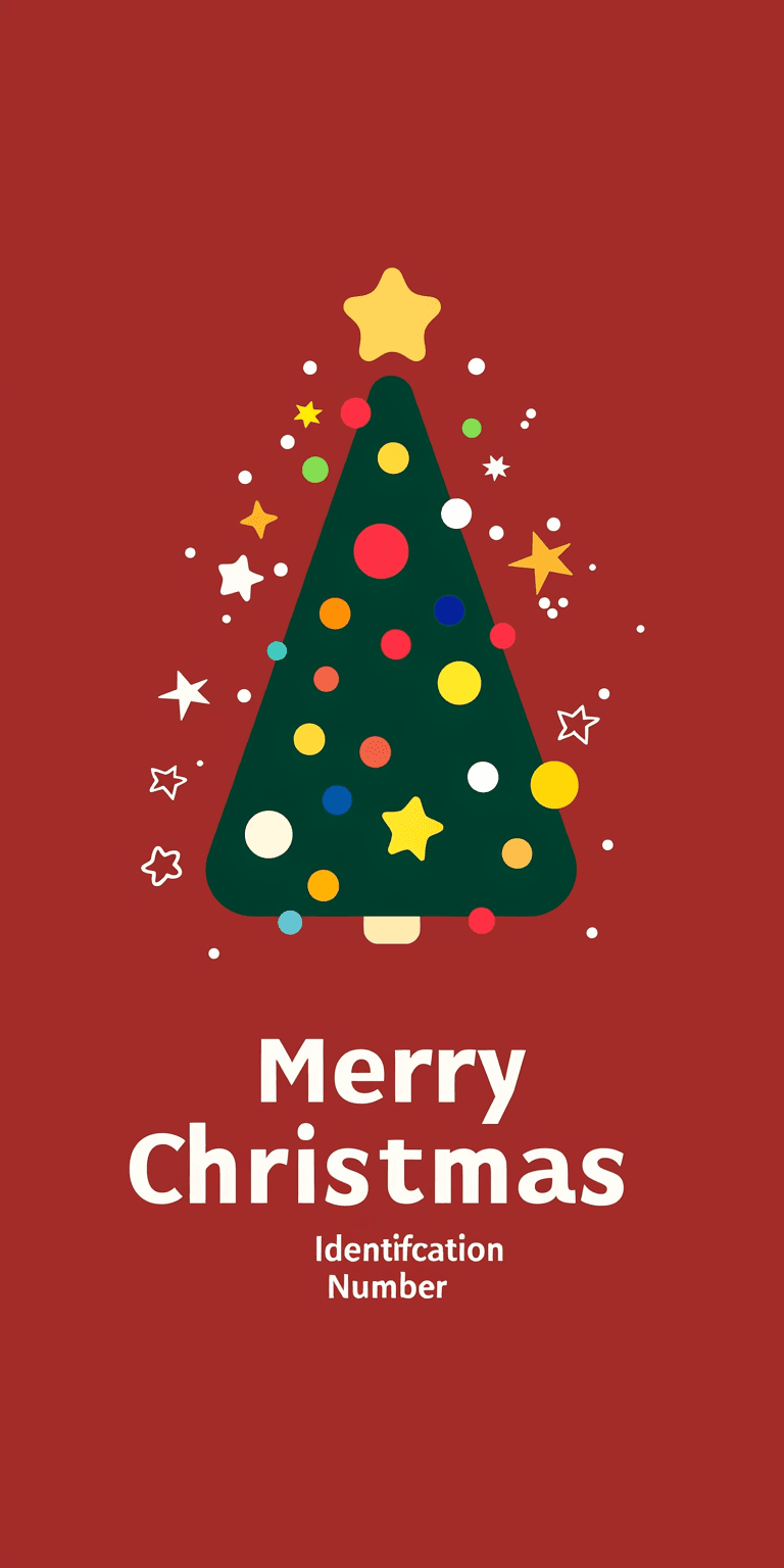 Christmas Tree 626 original repeating artwork