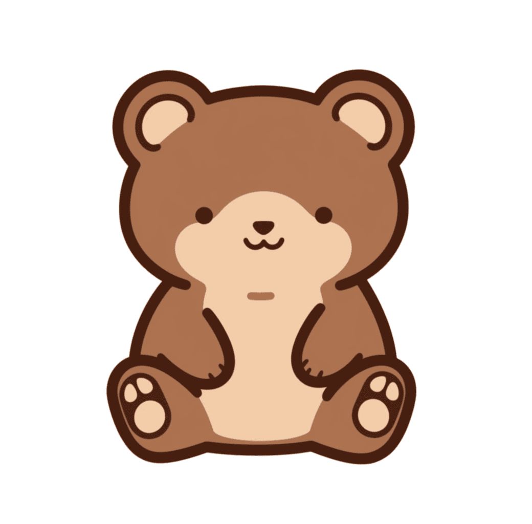 Bear Wander original repeating artwork