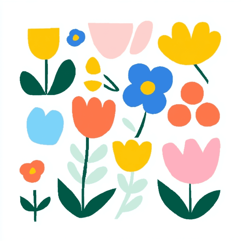Blossom 492 original repeating artwork