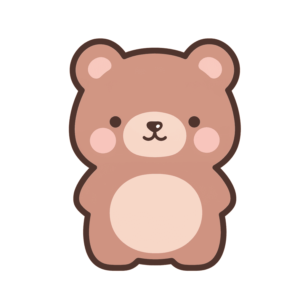 Bear Shade original repeating artwork