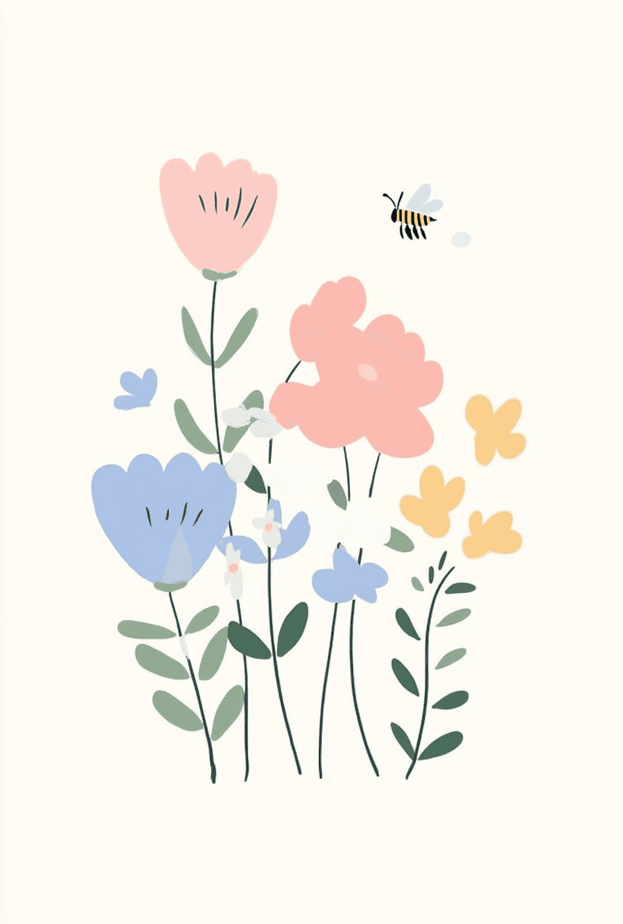 Blossom 489 original repeating artwork