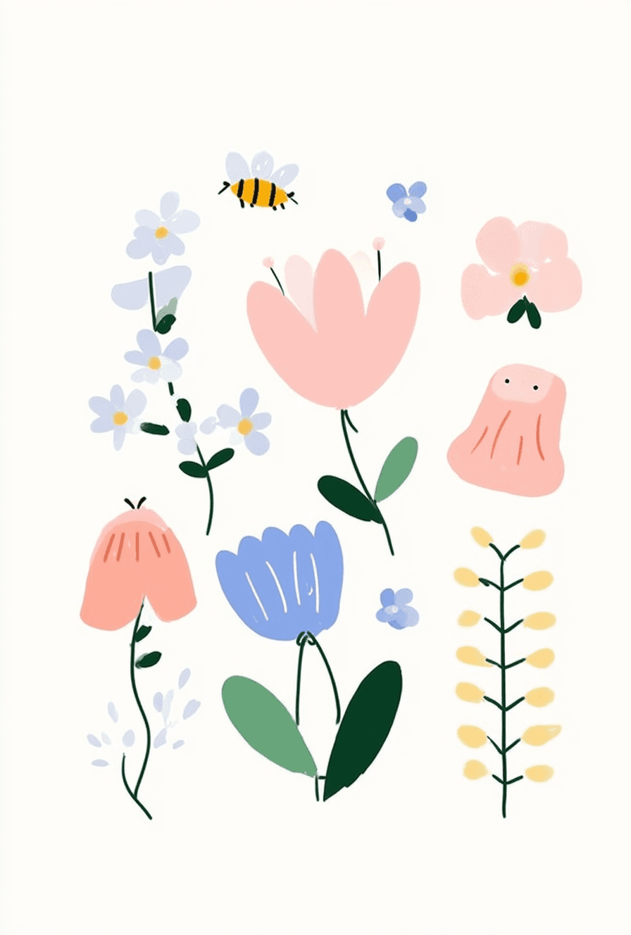 Blossom 488 original repeating artwork