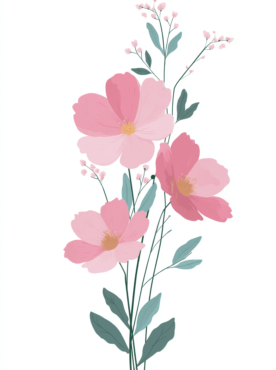 Blossom 476 original repeating artwork
