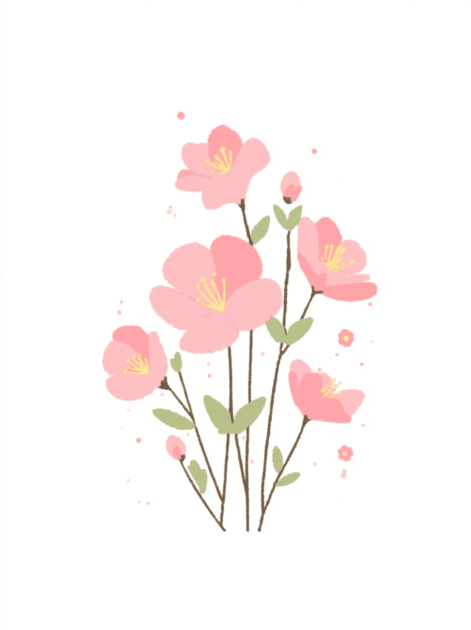 Blossom 468 original repeating artwork