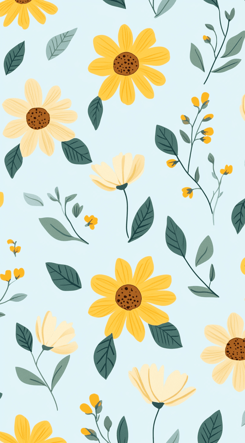 Blossom 435 original repeating artwork