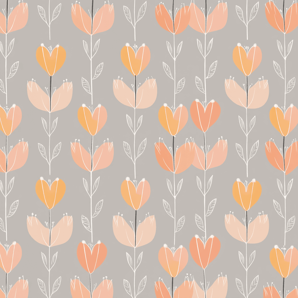 Leaves Snap original repeating artwork