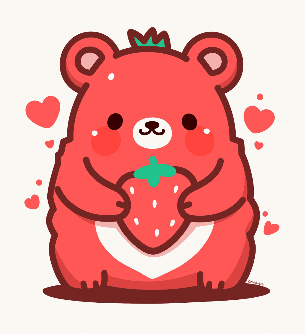 Bear 486 original repeating artwork