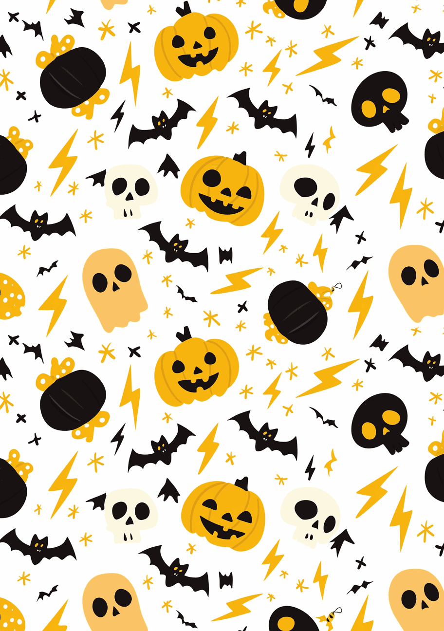 Halloween Ghost 181 original repeating artwork