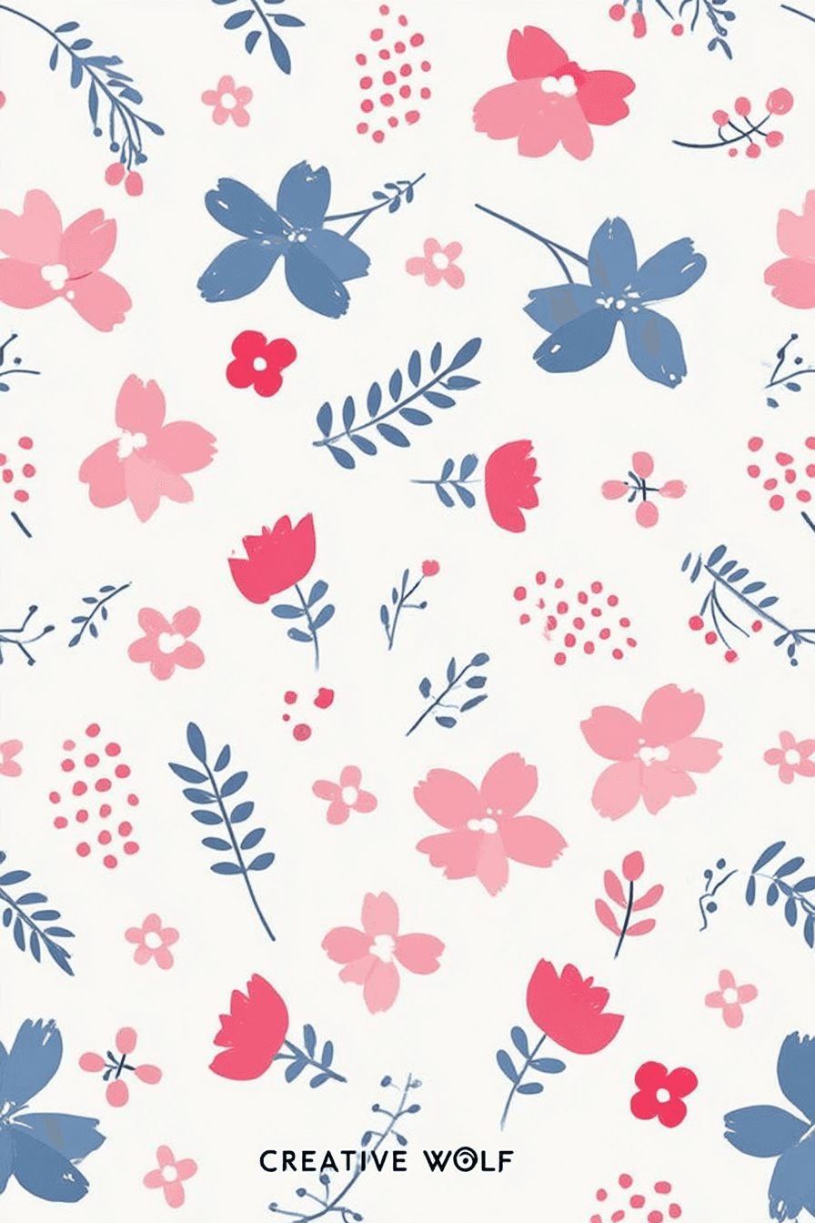 Blossom 373 original repeating artwork