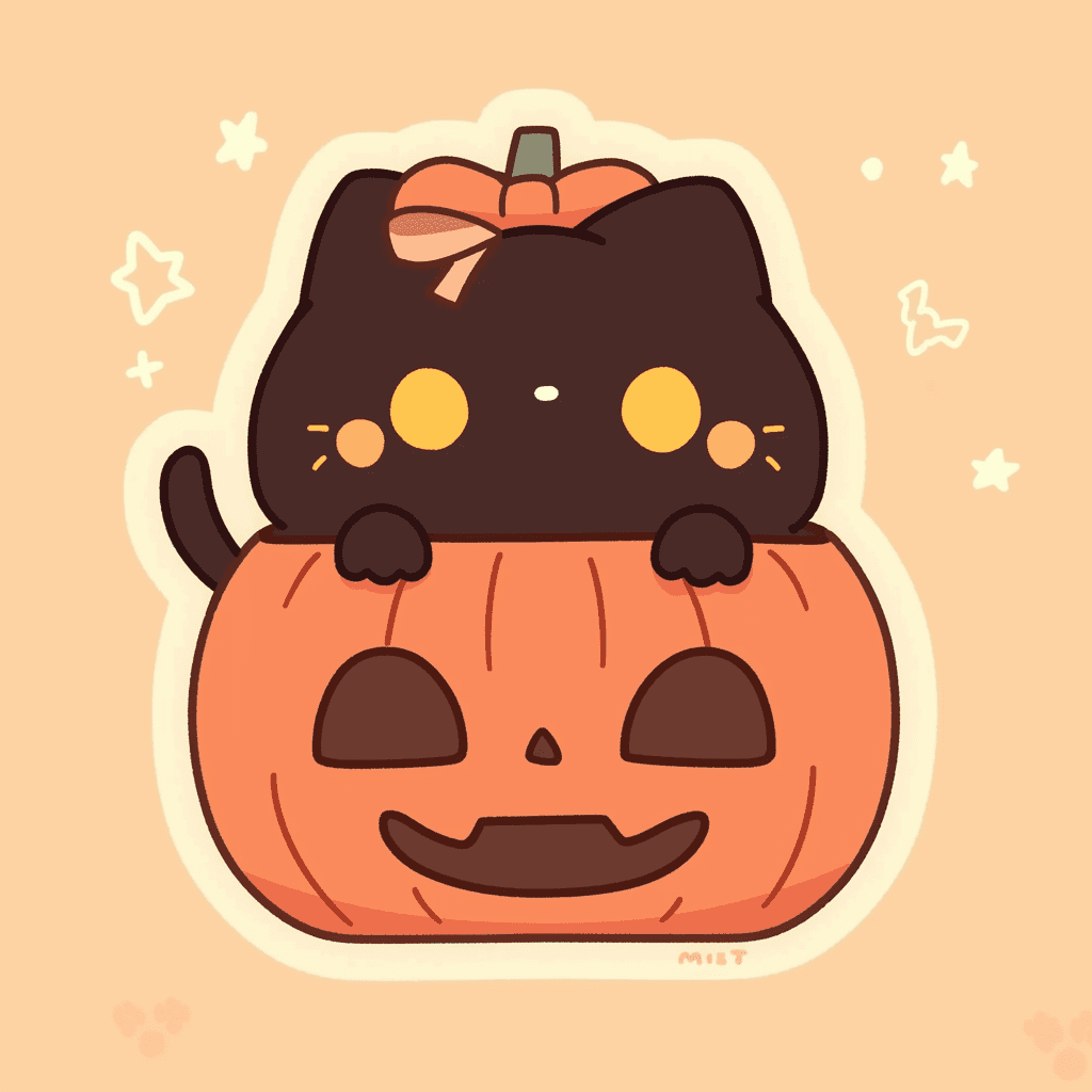 Halloween Pumpkin 213 original repeating artwork