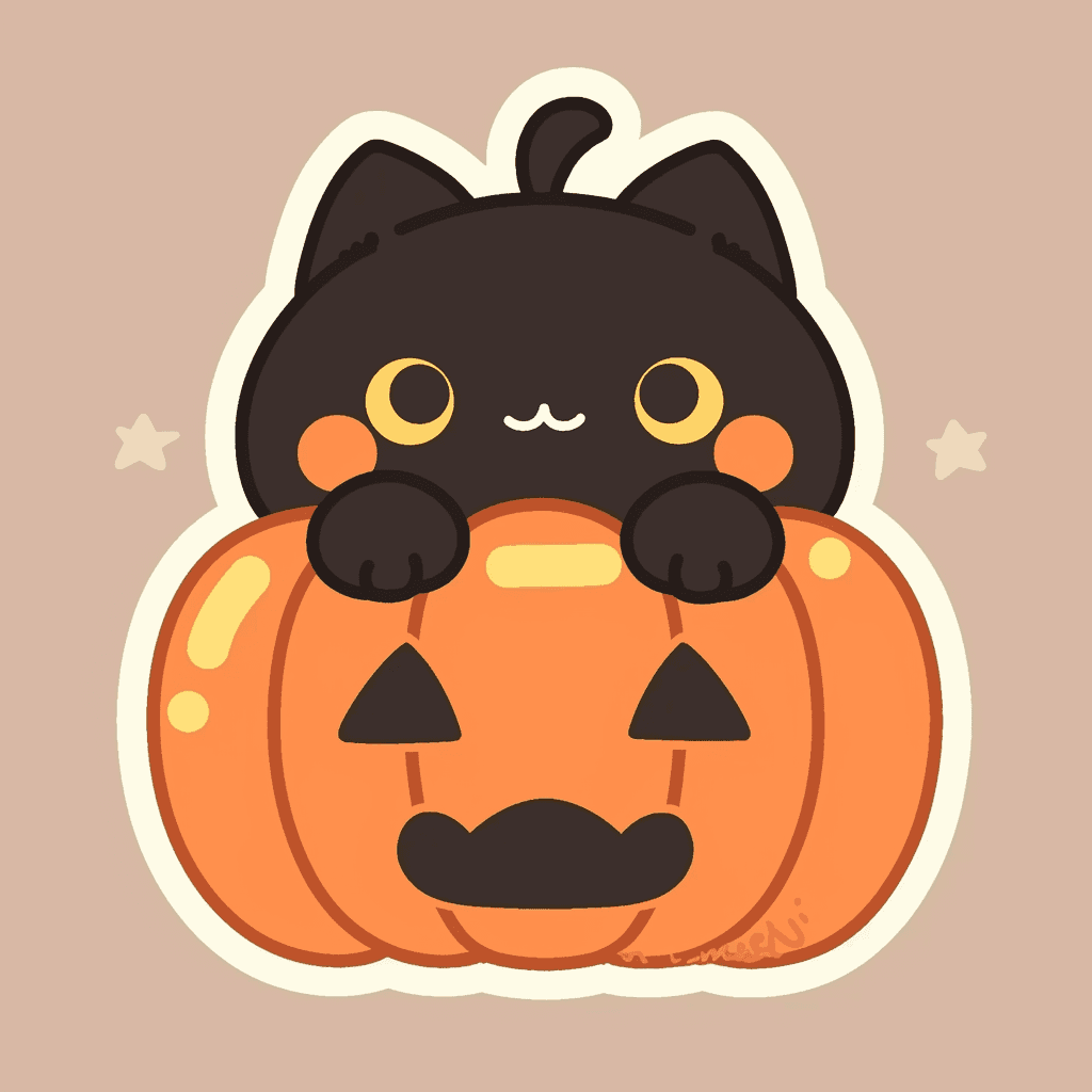 Halloween Pumpkin 128 original repeating artwork