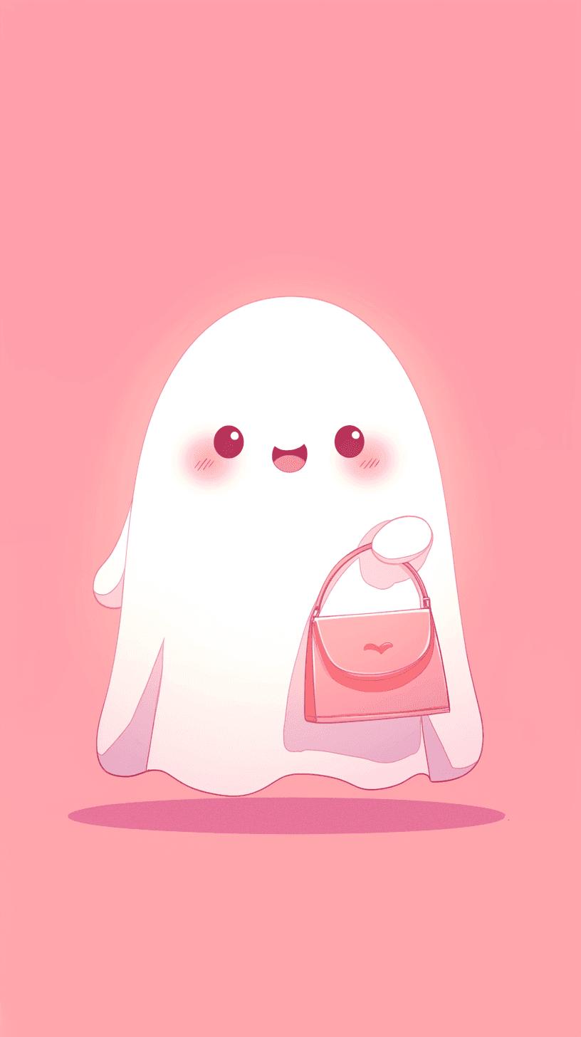 Halloween Ghost 709 original repeating artwork