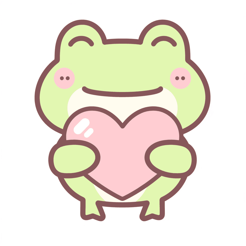 Frog original repeating artwork