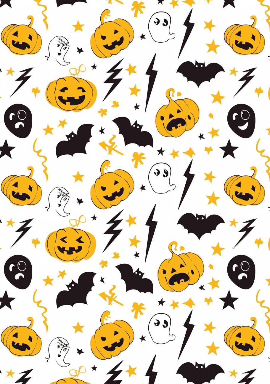 Halloween Design Tone original repeating artwork
