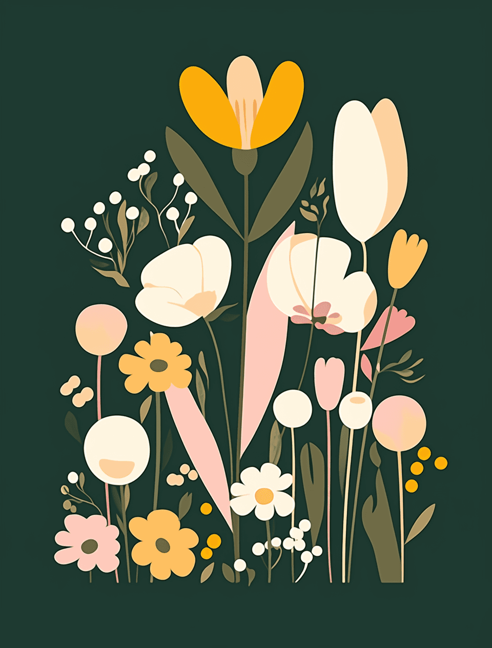 Blossom 292 original repeating artwork