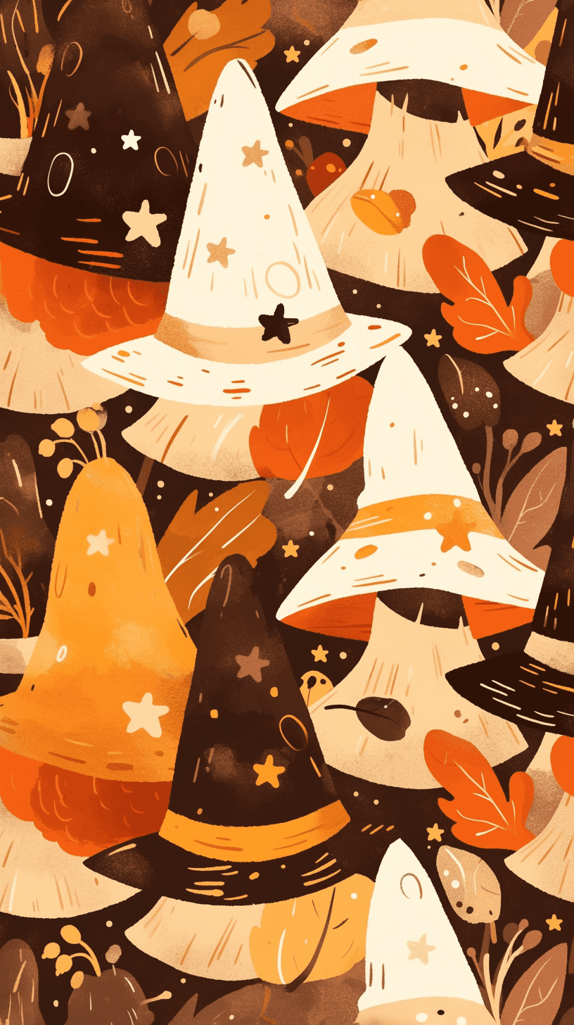 Halloween Hat Session original repeating artwork