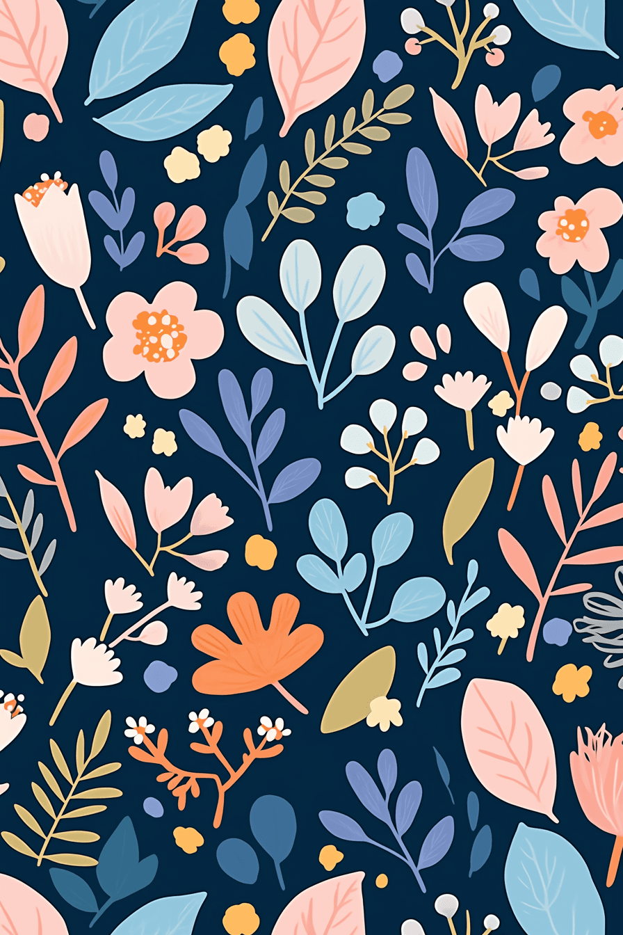 Blossom 258 original repeating artwork
