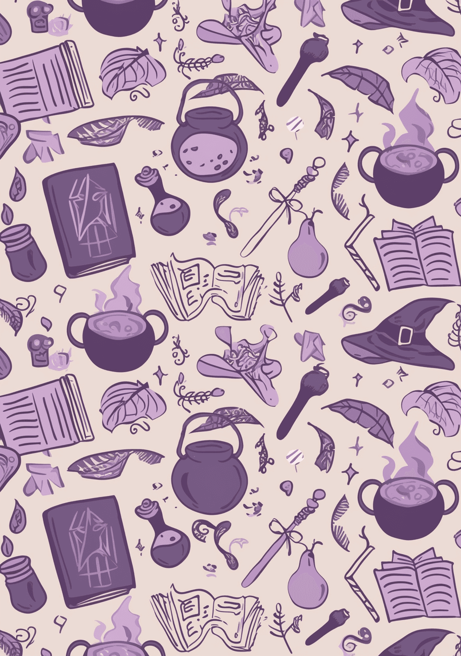 Halloween Design Flow original repeating artwork