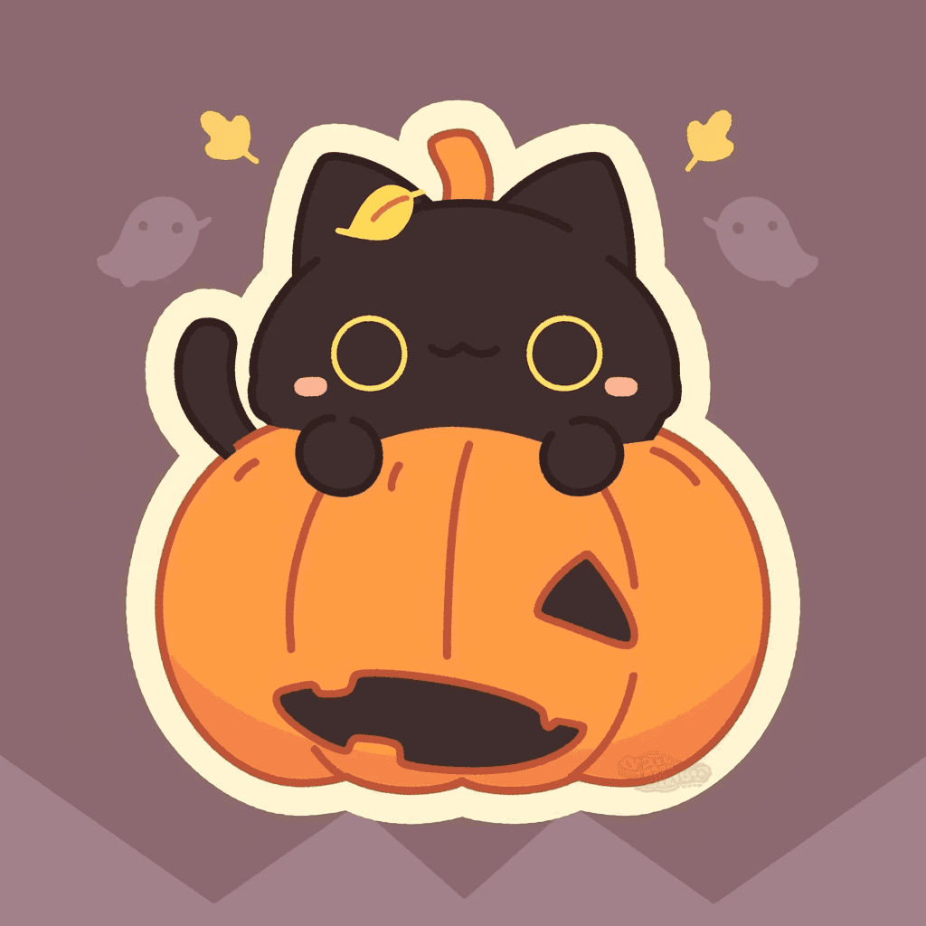 Halloween Pumpkin 159 original repeating artwork