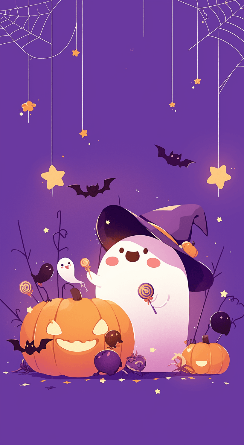 Halloween Ghost 979 original repeating artwork