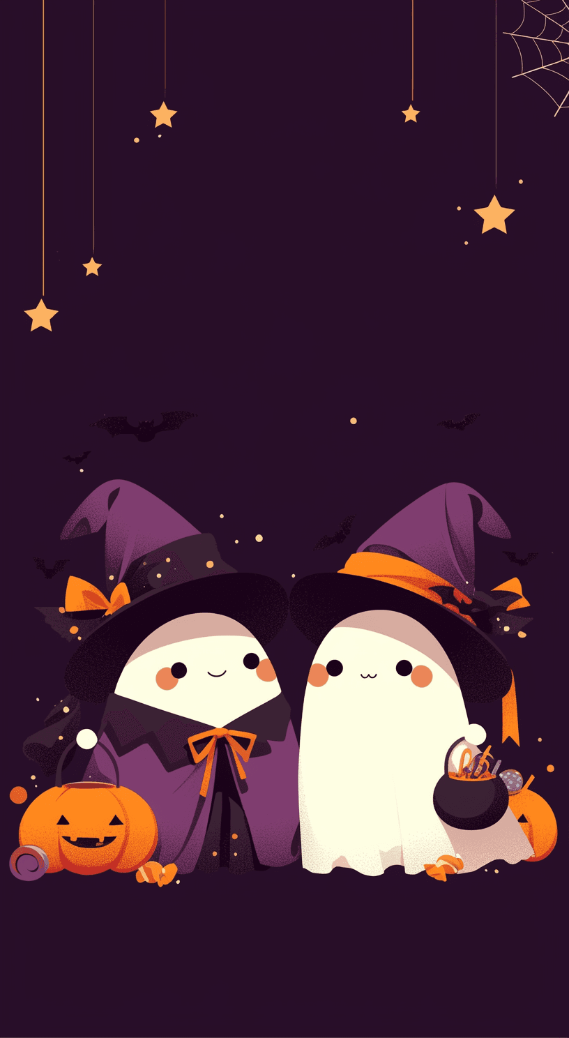 Halloween Ghost 1392 original repeating artwork