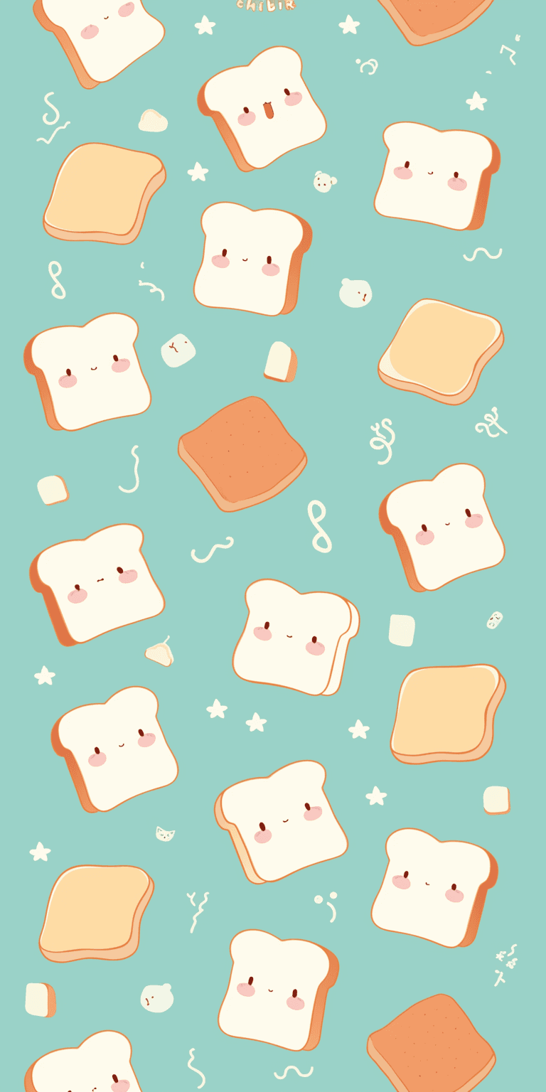 Toast Squad original repeating artwork