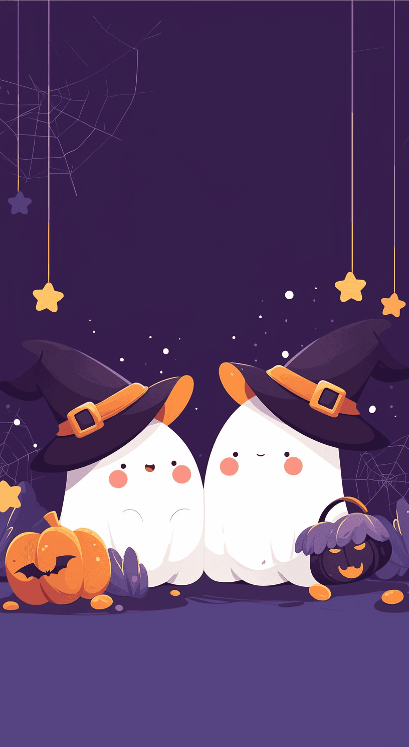 Halloween Ghost 452 original repeating artwork