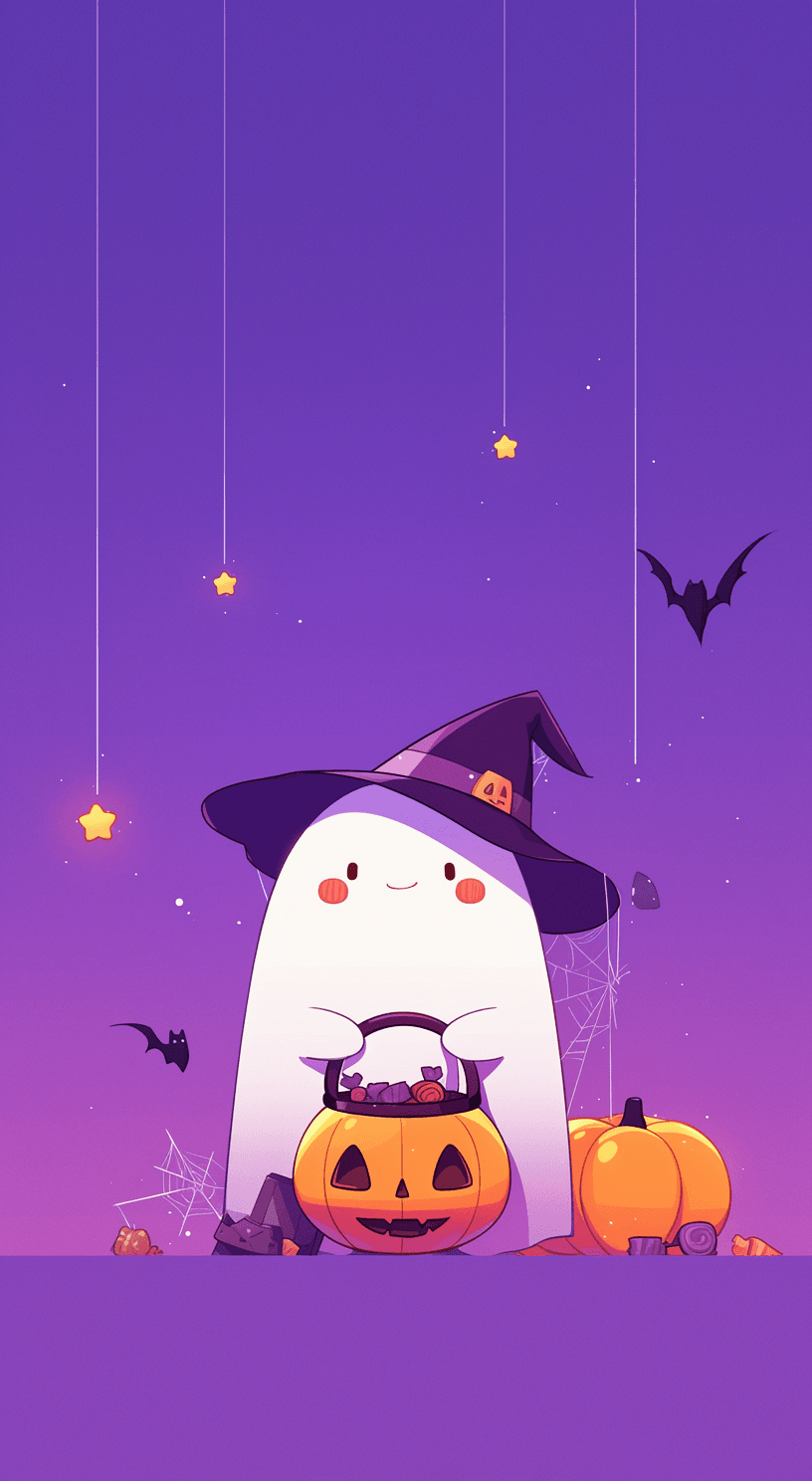 Halloween Ghost 575 original repeating artwork
