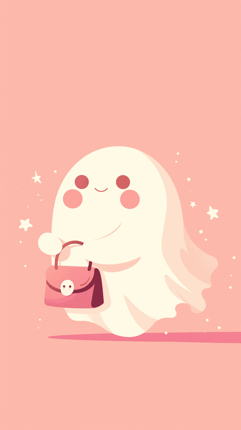 Halloween Ghost 977 original repeating artwork