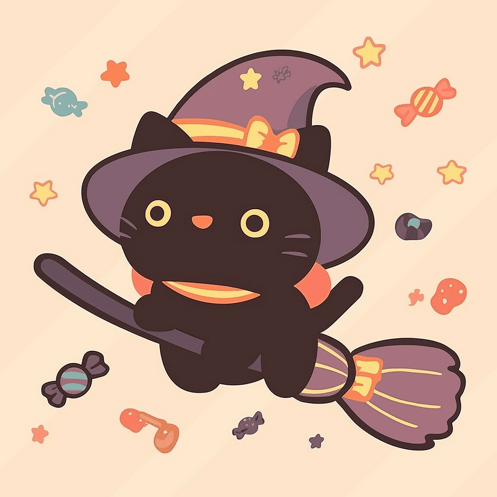 Halloween Ghost 1584 original repeating artwork