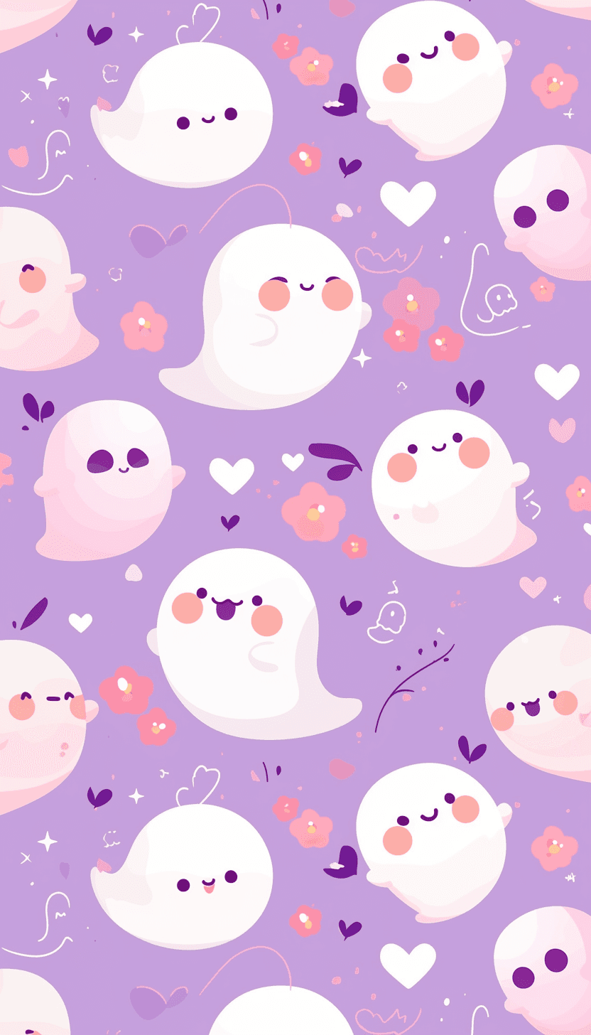 Halloween Ghost 180 original repeating artwork