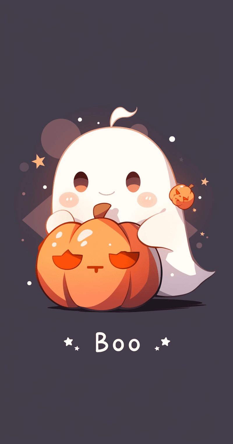 Halloween Ghost 746 original repeating artwork