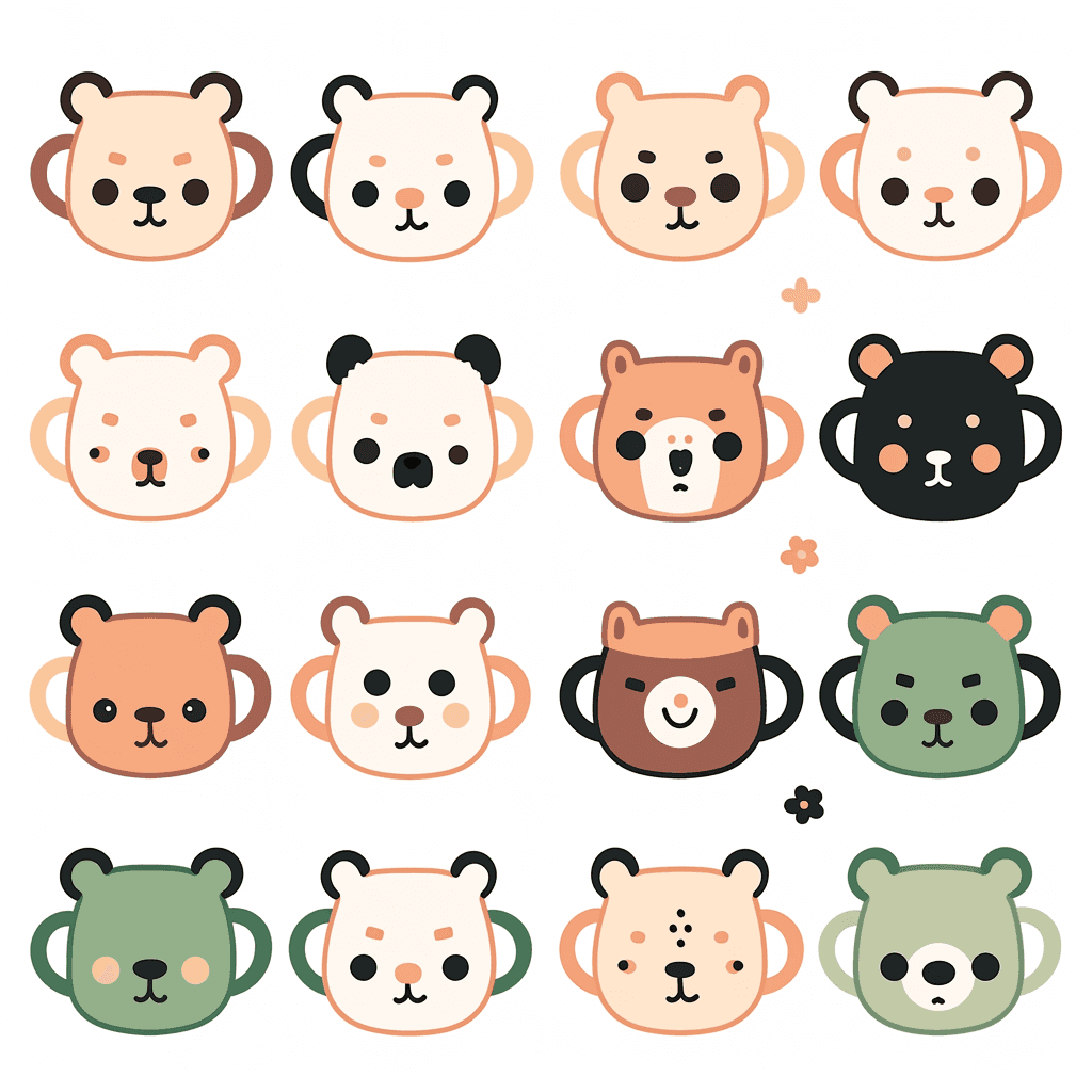 Animals Coast original repeating artwork